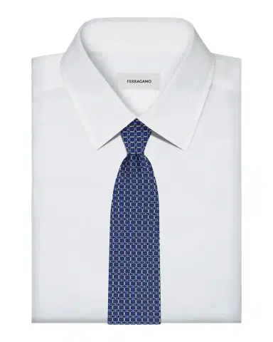 Ferragamo Aida Silk Tie | Thumbnail 1 Ferragamo Aida Silk Tie | Thumbnail 1