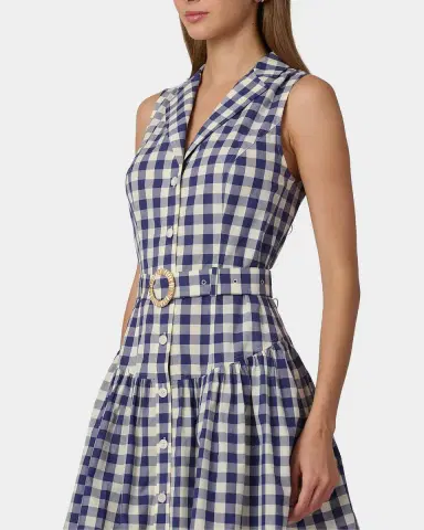 Shoshanna Natalila Gingham Mini Shirtdress | Thumbnail 3 Shoshanna Natalila Gingham Mini Shirtdress | Thumbnail 3