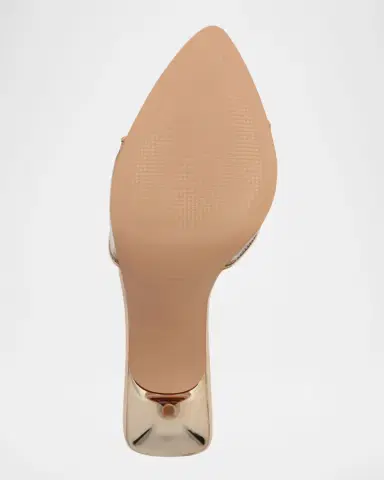 Schutz 75mm Elodie Vinyl Metallic Leather Mules | Thumbnail 6 Schutz 75mm Elodie Vinyl Metallic Leather Mules | Thumbnail 6