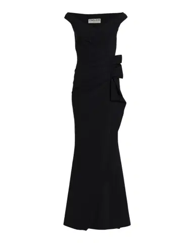 Chiara Boni La Petite Robe Silveria Ruffle Peplum Maxi Gown | Thumbnail 1 Chiara Boni La Petite Robe Silveria Ruffle Peplum Maxi Gown | Thumbnail 1