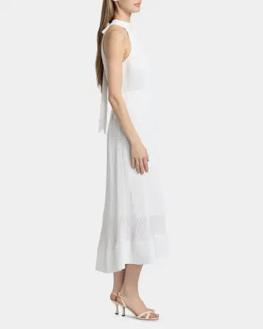 Milly Nalani Pleated Midi-Dress | Thumbnail 7 Milly Nalani Pleated Midi-Dress | Thumbnail 7