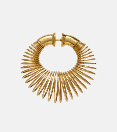 Alaïa Alaïa Spiral hoop earrings | Thumbnail 2 Alaïa Alaïa Spiral hoop earrings | Thumbnail 2