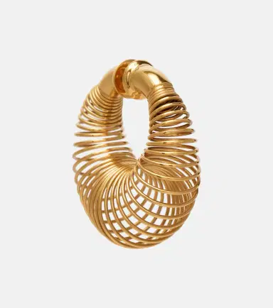 Alaïa Alaïa Spiral hoop earrings | Thumbnail 3 Alaïa Alaïa Spiral hoop earrings | Thumbnail 3