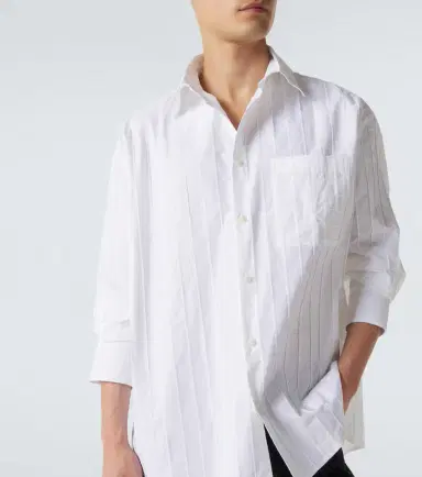 Jacquemus Camargue embroidered striped cotton shirt | Thumbnail 3 Jacquemus Camargue embroidered striped cotton shirt | Thumbnail 3