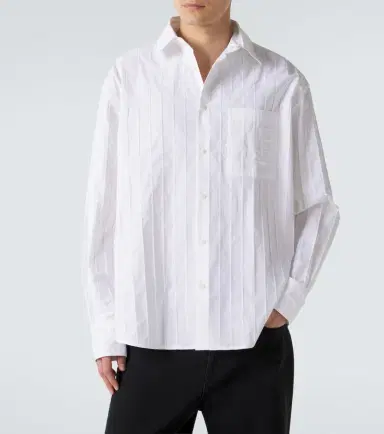 Jacquemus Camargue embroidered striped cotton shirt | Thumbnail 5 Jacquemus Camargue embroidered striped cotton shirt | Thumbnail 5