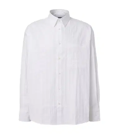 Jacquemus Camargue embroidered striped cotton shirt | Thumbnail 1 Jacquemus Camargue embroidered striped cotton shirt | Thumbnail 1