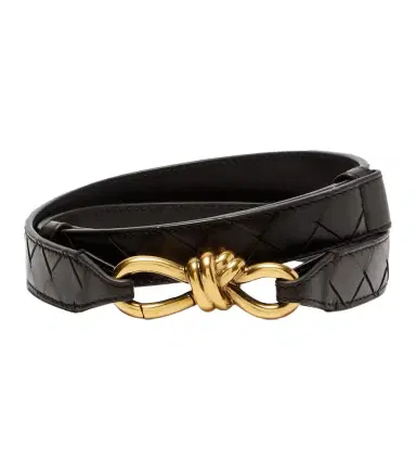 Bottega Veneta Knot Intrecciato leather belt | Thumbnail 1 Bottega Veneta Knot Intrecciato leather belt | Thumbnail 1