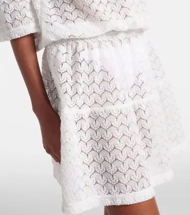 Melissa Odabash Flo crochet cotton and linen minidress | Thumbnail 5 Melissa Odabash Flo crochet cotton and linen minidress | Thumbnail 5