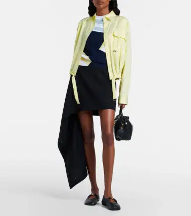 Loewe Intarsia cotton-blend bouclé sweater | Thumbnail 2 Loewe Intarsia cotton-blend bouclé sweater | Thumbnail 2