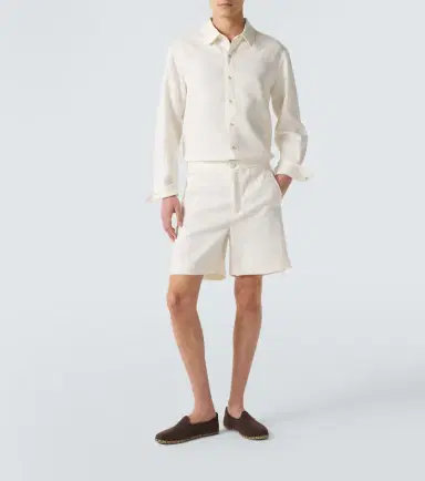 God’s True Cashmere Linen shirt with moonstone | Thumbnail 2 God’s True Cashmere Linen shirt with moonstone | Thumbnail 2