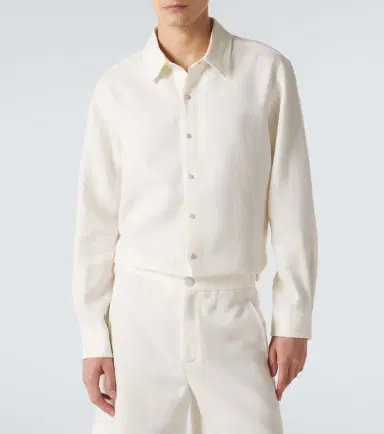 God’s True Cashmere Linen shirt with moonstone | Thumbnail 3 God’s True Cashmere Linen shirt with moonstone | Thumbnail 3