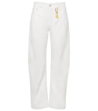 Stella McCartney Embellished barrel-leg jeans | Thumbnail 1 Stella McCartney Embellished barrel-leg jeans | Thumbnail 1