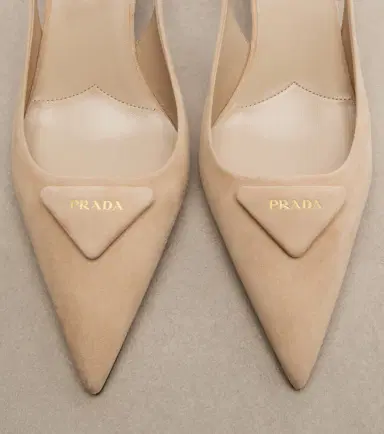 Prada Suede slingback pumps | Thumbnail 2 Prada Suede slingback pumps | Thumbnail 2