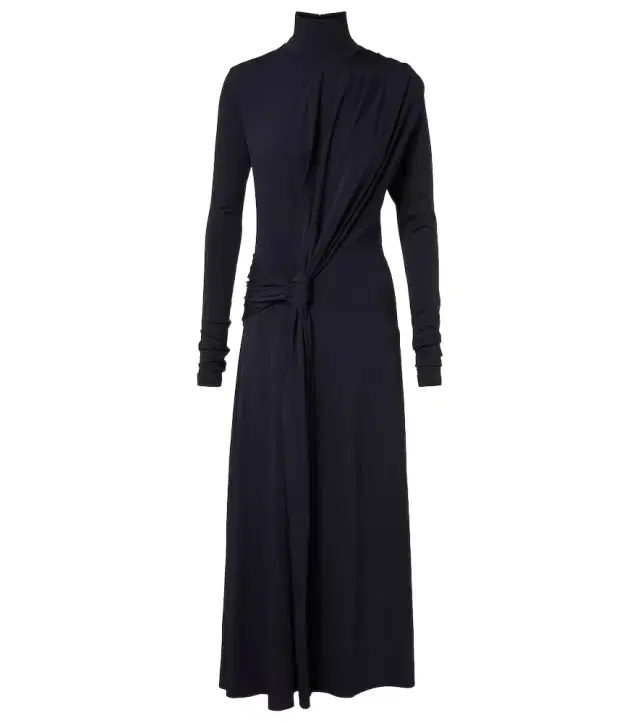 Gathered jersey midi dress Gathered jersey midi dress