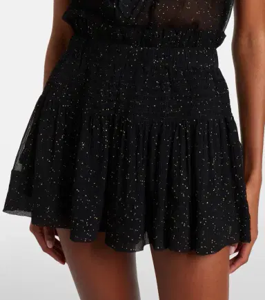 Isabel Marant Maelly silk georgette shorts | Thumbnail 2 Isabel Marant Maelly silk georgette shorts | Thumbnail 2