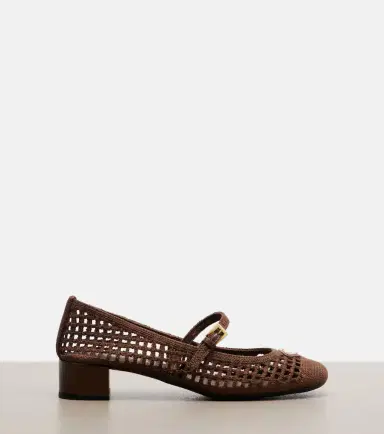 Prada Crochet Mary Jane pumps | Thumbnail 2 Prada Crochet Mary Jane pumps | Thumbnail 2