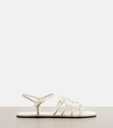 Loewe Paula's Ibiza Petal Anagram leather sandals | Thumbnail 4 Loewe Paula's Ibiza Petal Anagram leather sandals | Thumbnail 4