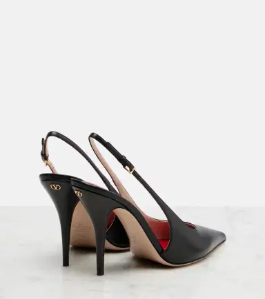 Valentino Garavani Cuttie leather slingback pumps | Thumbnail 3 Valentino Garavani Cuttie leather slingback pumps | Thumbnail 3