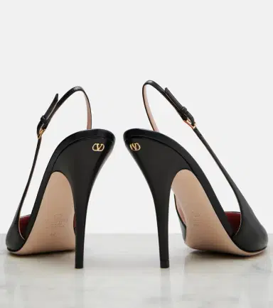 Valentino Garavani Cuttie leather slingback pumps | Thumbnail 4 Valentino Garavani Cuttie leather slingback pumps | Thumbnail 4