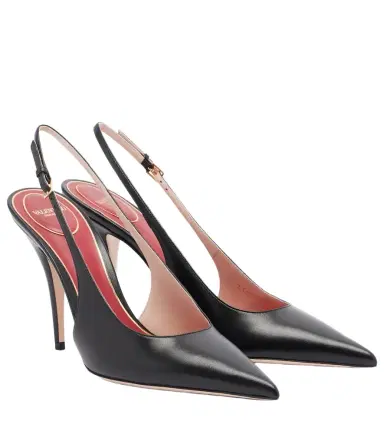 Valentino Garavani Cuttie leather slingback pumps | Thumbnail 1 Valentino Garavani Cuttie leather slingback pumps | Thumbnail 1