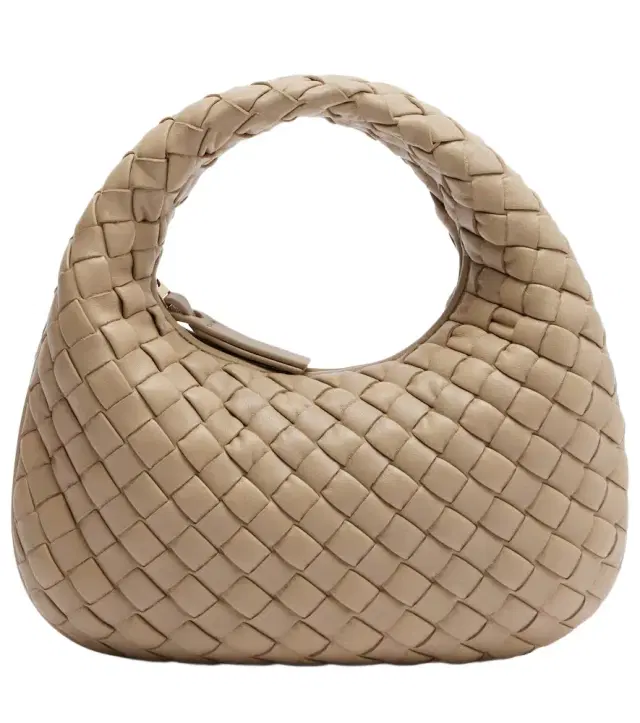 Baby Veneta Intrecciato leather top-handle bag Baby Veneta Intrecciato leather top-handle bag