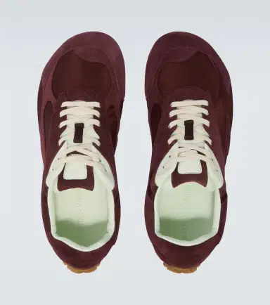 Bottega Veneta Orbit Flash suede-trimmed sneakers | Thumbnail 2 Bottega Veneta Orbit Flash suede-trimmed sneakers | Thumbnail 2