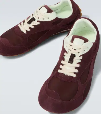 Bottega Veneta Orbit Flash suede-trimmed sneakers | Thumbnail 6 Bottega Veneta Orbit Flash suede-trimmed sneakers | Thumbnail 6