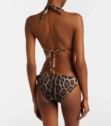 Dolce & Gabbana Leopard-print bikini bottoms | Thumbnail 2 Dolce & Gabbana Leopard-print bikini bottoms | Thumbnail 2