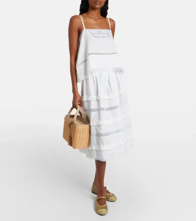 Prada Medium wicker and canvas tote bag | Thumbnail 5 Prada Medium wicker and canvas tote bag | Thumbnail 5