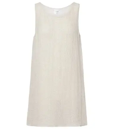 LESET Stella sequined linen-blend minidress | Thumbnail 1 LESET Stella sequined linen-blend minidress | Thumbnail 1