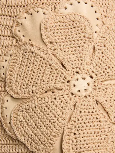 Ramy Brook Women's Camille Floral Appliqué Cotton Crochet Midi-Dress - Sandstone | Thumbnail 7 Ramy Brook Women's Camille Floral Appliqué Cotton Crochet Midi-Dress - Sandstone | Thumbnail 7