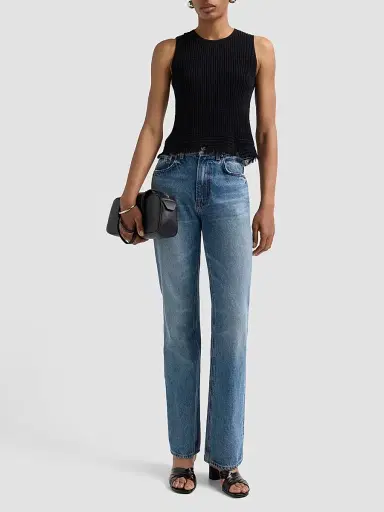 rag & bone Women's Ayan Cotton-Blend Tank | Thumbnail 2 rag & bone Women's Ayan Cotton-Blend Tank | Thumbnail 2
