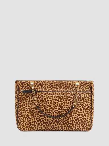 Valentino Garavani Women's Viva Superstar Small Shopping Bag in Pony-Effect Calfskin - Animal Print | Thumbnail 4 Valentino Garavani Women's Viva Superstar Small Shopping Bag in Pony-Effect Calfskin - Animal Print | Thumbnail 4