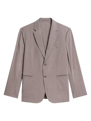 Theory Men's Notch-Lapel Linen-Blend Blazer - Morel - Size 46 | Thumbnail 1 Theory Men's Notch-Lapel Linen-Blend Blazer - Morel - Size 46 | Thumbnail 1