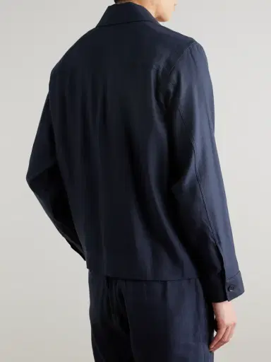 NN07 Alban 1808 LENZING™ ECOVERO™ and Linen-Blend Jacket | Thumbnail 4 NN07 Alban 1808 LENZING™ ECOVERO™ and Linen-Blend Jacket | Thumbnail 4