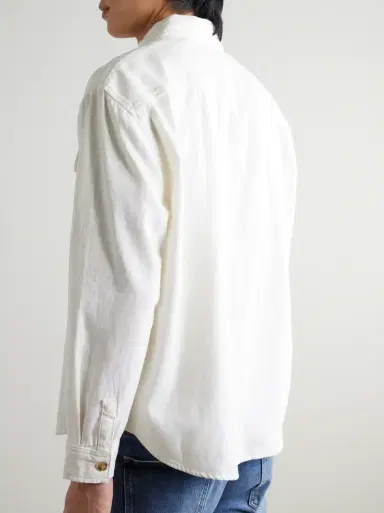 Aura Frames Cotton-Twill Overshirt | Thumbnail 3 Aura Frames Cotton-Twill Overshirt | Thumbnail 3