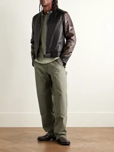AGOLDE Layton Straight-Leg Cotton-Canvas Trousers | Thumbnail 2 AGOLDE Layton Straight-Leg Cotton-Canvas Trousers | Thumbnail 2