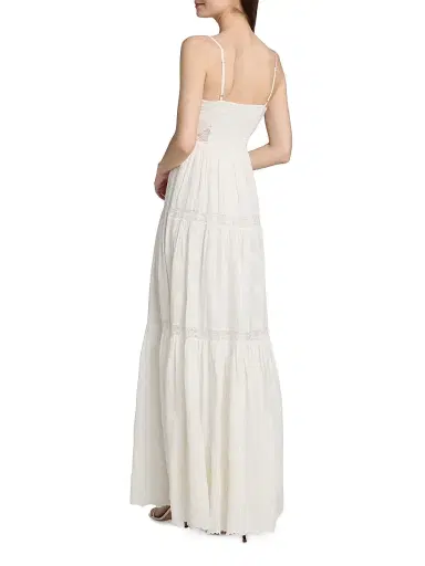 LoveShackFancy Women's Espa Lace-Trim Cotton Maxi Dress | Thumbnail 5 LoveShackFancy Women's Espa Lace-Trim Cotton Maxi Dress | Thumbnail 5