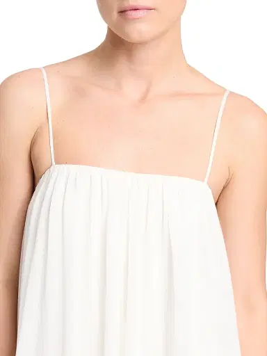 TWP Women's Shirred Linen-Blend Column Dress - | Thumbnail 5 TWP Women's Shirred Linen-Blend Column Dress - | Thumbnail 5