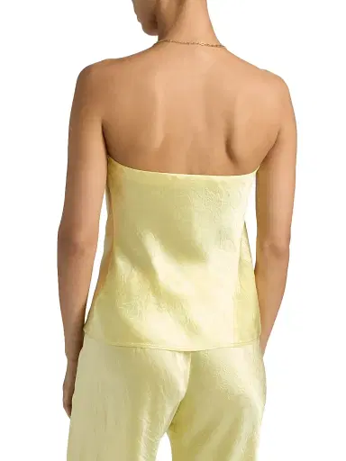 Cami NYC Women's Palma Strapless Top - Buttercup | Thumbnail 5 Cami NYC Women's Palma Strapless Top - Buttercup | Thumbnail 5