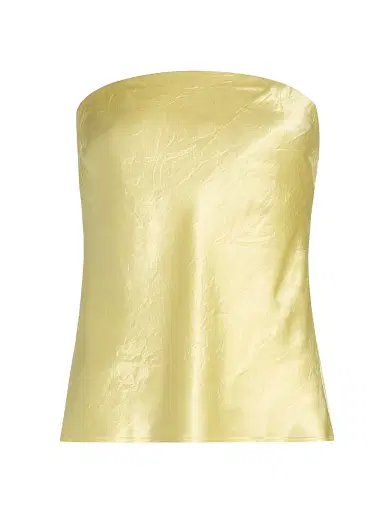 Cami NYC Women's Palma Strapless Top - Buttercup | Thumbnail 1 Cami NYC Women's Palma Strapless Top - Buttercup | Thumbnail 1