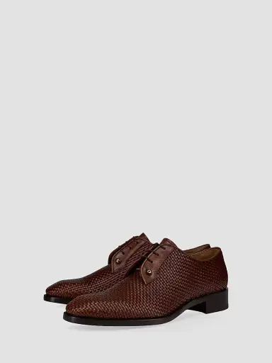 Christian Louboutin Men's Chambeliss Leather Derbies | Thumbnail 2 Christian Louboutin Men's Chambeliss Leather Derbies | Thumbnail 2