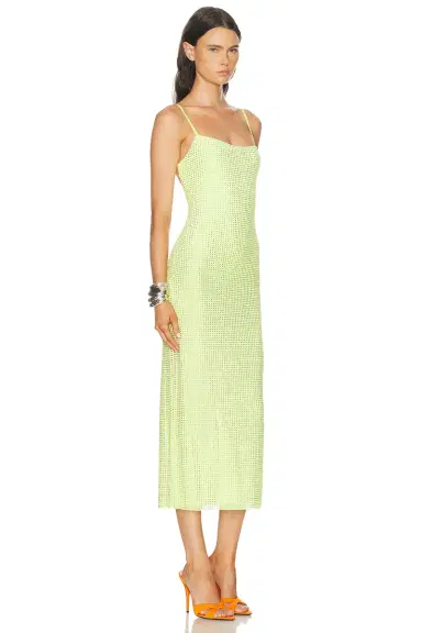 AREA Crystal Hotfix Cami Dress | Thumbnail 2 AREA Crystal Hotfix Cami Dress | Thumbnail 2