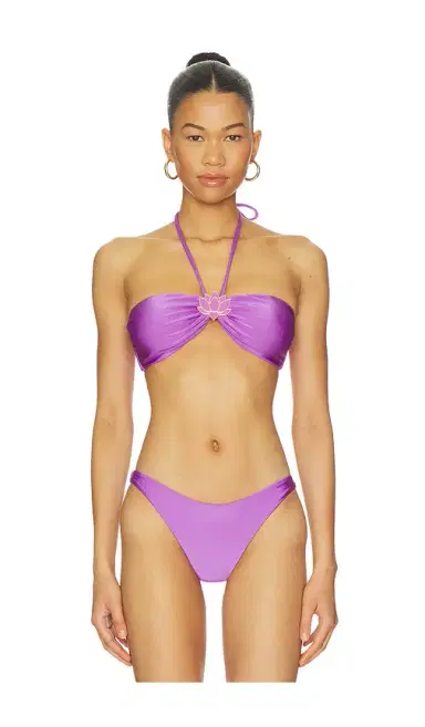 PatBo Aurora Lotus Buckle Bikini Top | Thumbnail 1 PatBo Aurora Lotus Buckle Bikini Top | Thumbnail 1