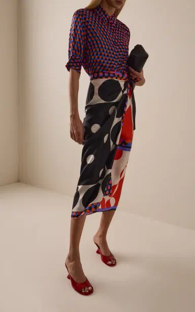 Dries Van Noten Printed Silk Shirt | Thumbnail 3 Dries Van Noten Printed Silk Shirt | Thumbnail 3