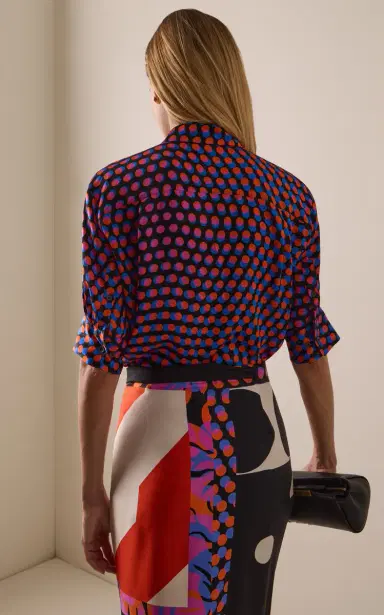 Dries Van Noten Printed Silk Shirt | Thumbnail 4 Dries Van Noten Printed Silk Shirt | Thumbnail 4