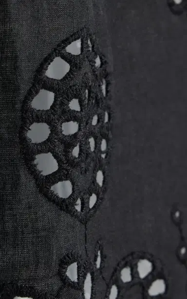 Matteau Broderie Anglise Cotton Tie Mini Dress | Thumbnail 5 Matteau Broderie Anglise Cotton Tie Mini Dress | Thumbnail 5