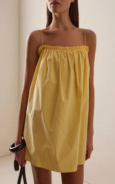 Matteau Frill Cotton Mini Cami Dress | Thumbnail 3 Matteau Frill Cotton Mini Cami Dress | Thumbnail 3