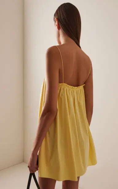 Matteau Frill Cotton Mini Cami Dress | Thumbnail 4 Matteau Frill Cotton Mini Cami Dress | Thumbnail 4