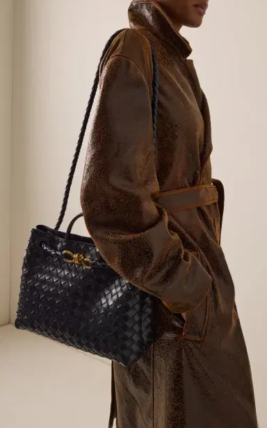 Bottega Veneta Andiamo Intrecciato 15 Leather Bag | Thumbnail 3 Bottega Veneta Andiamo Intrecciato 15 Leather Bag | Thumbnail 3